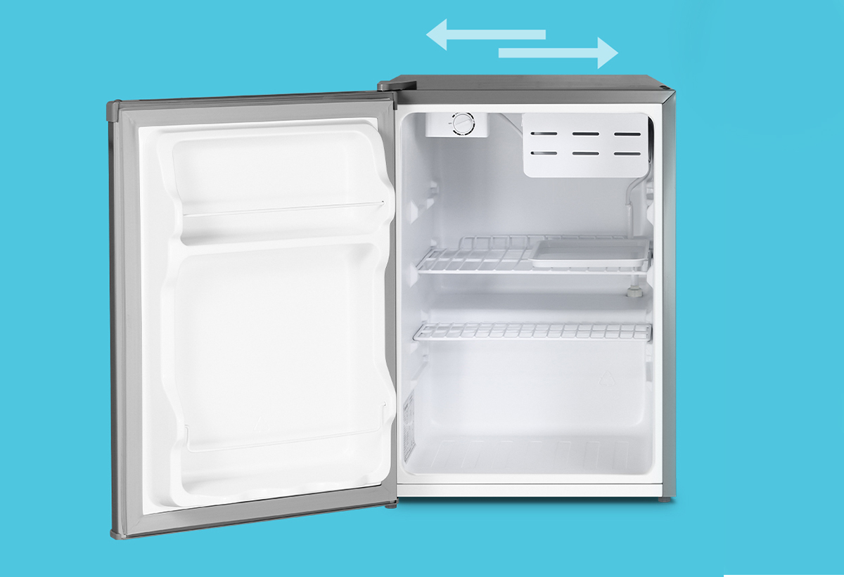 Η αναστροφή πόρτας του ψυγείου.